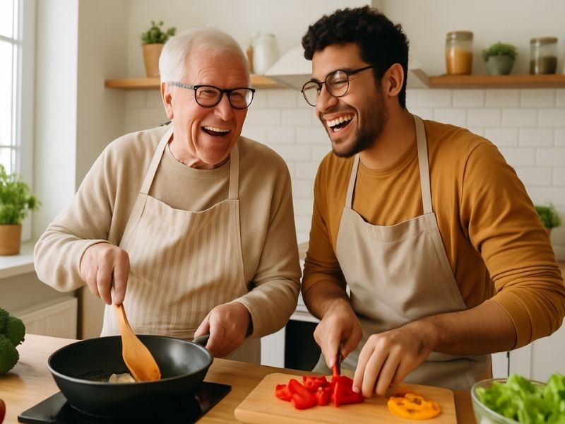 Imagen Compartir casa con estudiante: Beneficios para mayores de 55