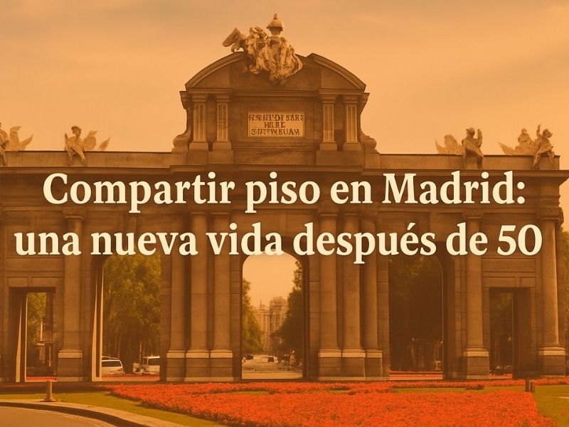 Imagen Compartir piso mayores 50 años Madrid: Tu guía práctica 2025