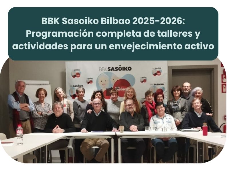 Imagen BBK Sasoiko Bilbao 2025-2026: Programación completa de Talleres y Actividades