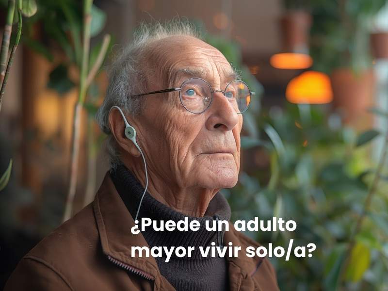 ¿Puede un adulto mayor vivir solo? Test de autonomía + plan de acompañamiento ligero