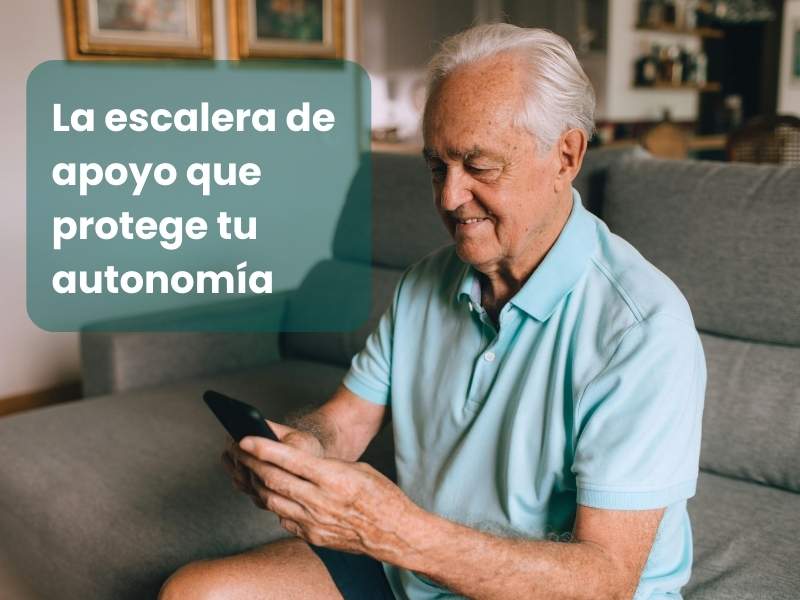Teleasistencia, acompañamiento o convivencia: la escalera de apoyo que protege tu autonomía
