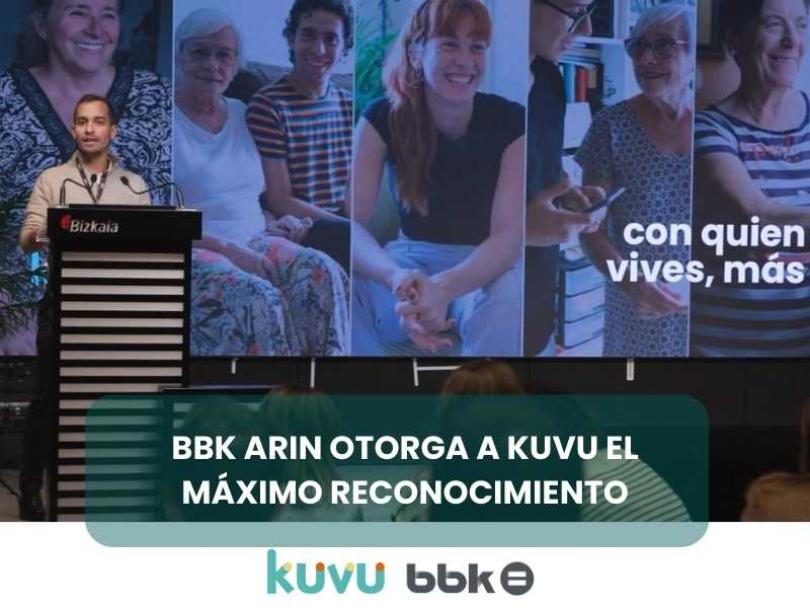 Imagen Kuvu obtiene el máximo reconocimiento en BBK ARIN y refuerza su crecimiento en Bizkaia