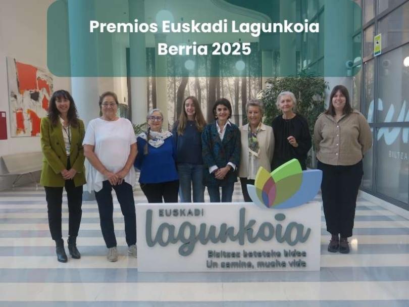 Imagen Kuvu con el programa Bizihabi recibe el Accésit de Convivencia en Euskadi Lagunkoia Berria 2025