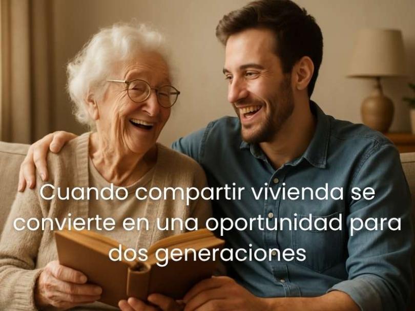 Imagen Cuando compartir vivienda se convierte en una oportunidad para dos generaciones