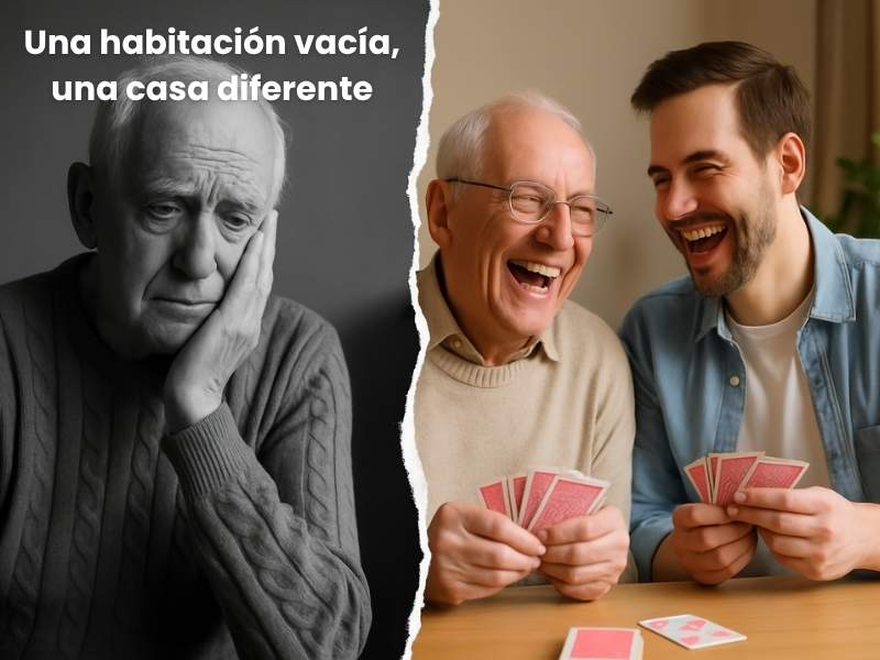Imagen Una habitación vacía, una casa diferente: transformar el hogar con compañía consciente