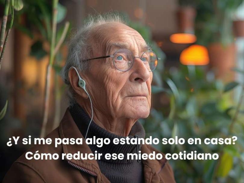 Imagen ¿Y si me pasa algo estando solo en casa? Cómo reducir ese miedo cotidiano