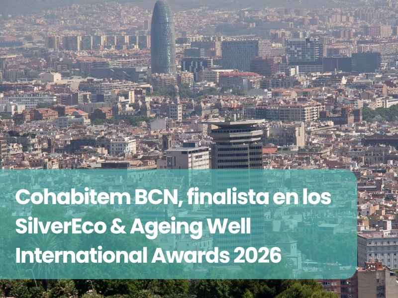 Imagen Cohabitem BCN, finalista en los SilverEco & Ageing Well International Awards 2026