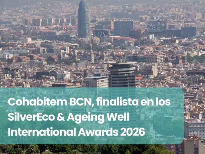 Imagen Cohabitem BCN, finalista en los SilverEco & Ageing Well International Awards 2026