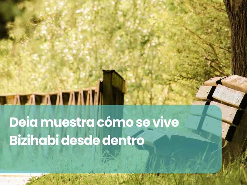 Imagen Deia muestra cómo se vive Bizihabi desde dentro